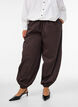 Ballonhose mit Taschen und elastischem Bund, Braun, Model image number 2
