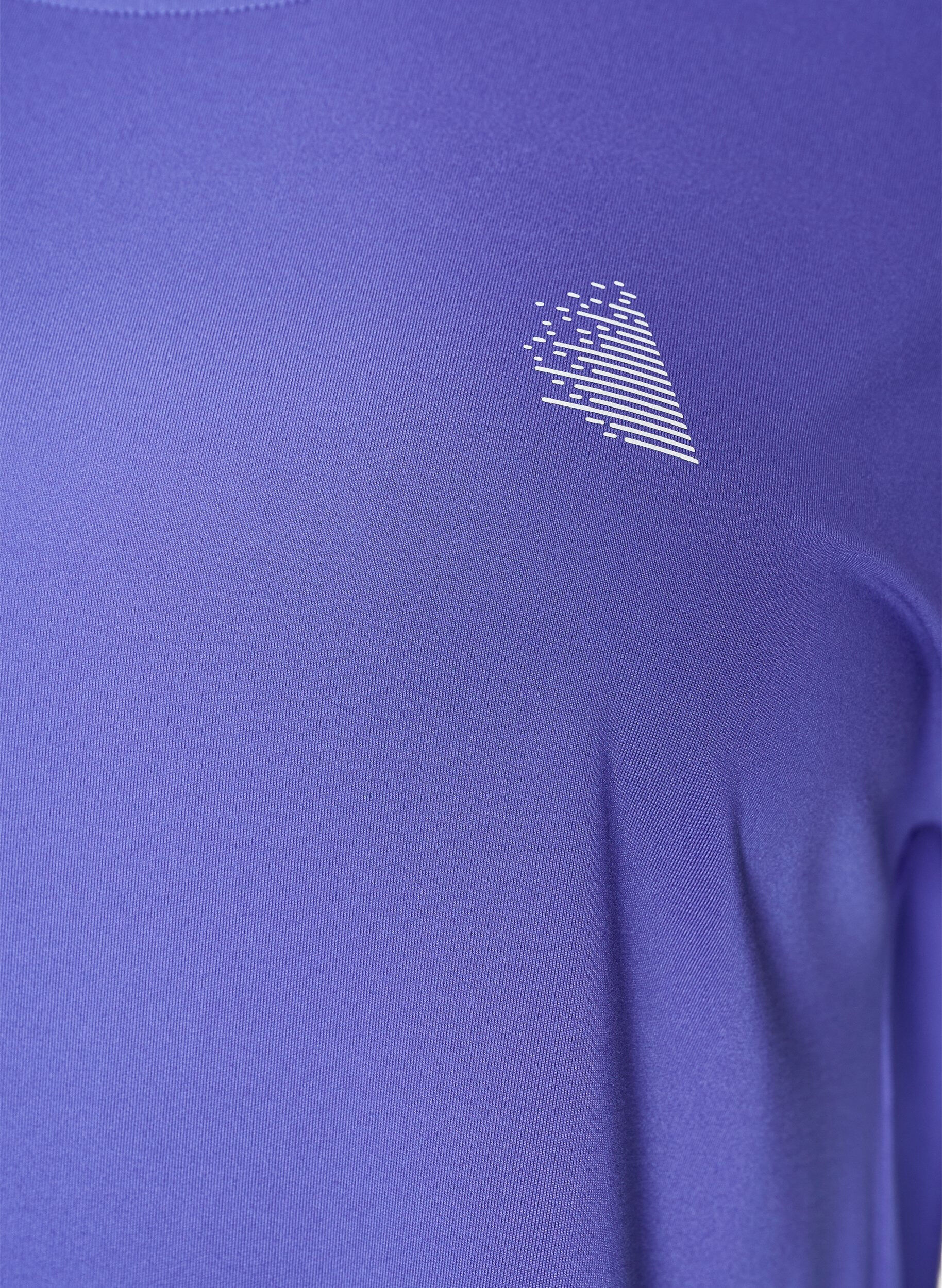 ZizziEinfarbiges Trainings-T-Shirt, Blau, Packshot image number 2
