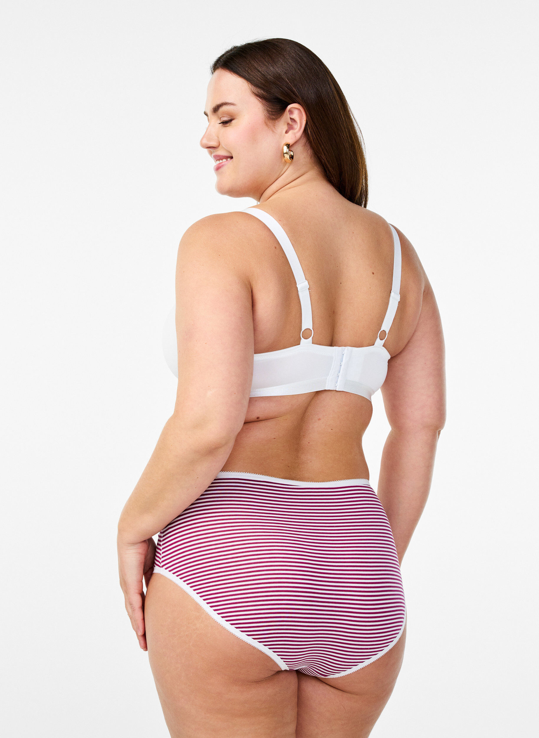 Zizzi7er-Pack Slips mit normaler Taillenh&ouml;he, Blau, Model image number 1