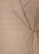 Wickelbluse mit Bindeband, Braun, Packshot image number 2