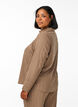 FLASH - Bluse mit Textur, Braun, Model image number 2