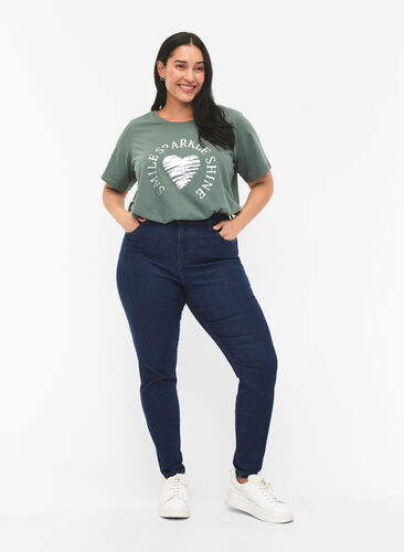 FLASH - Jeans mit Super Slim Fit, Blue denim, Model image number 0