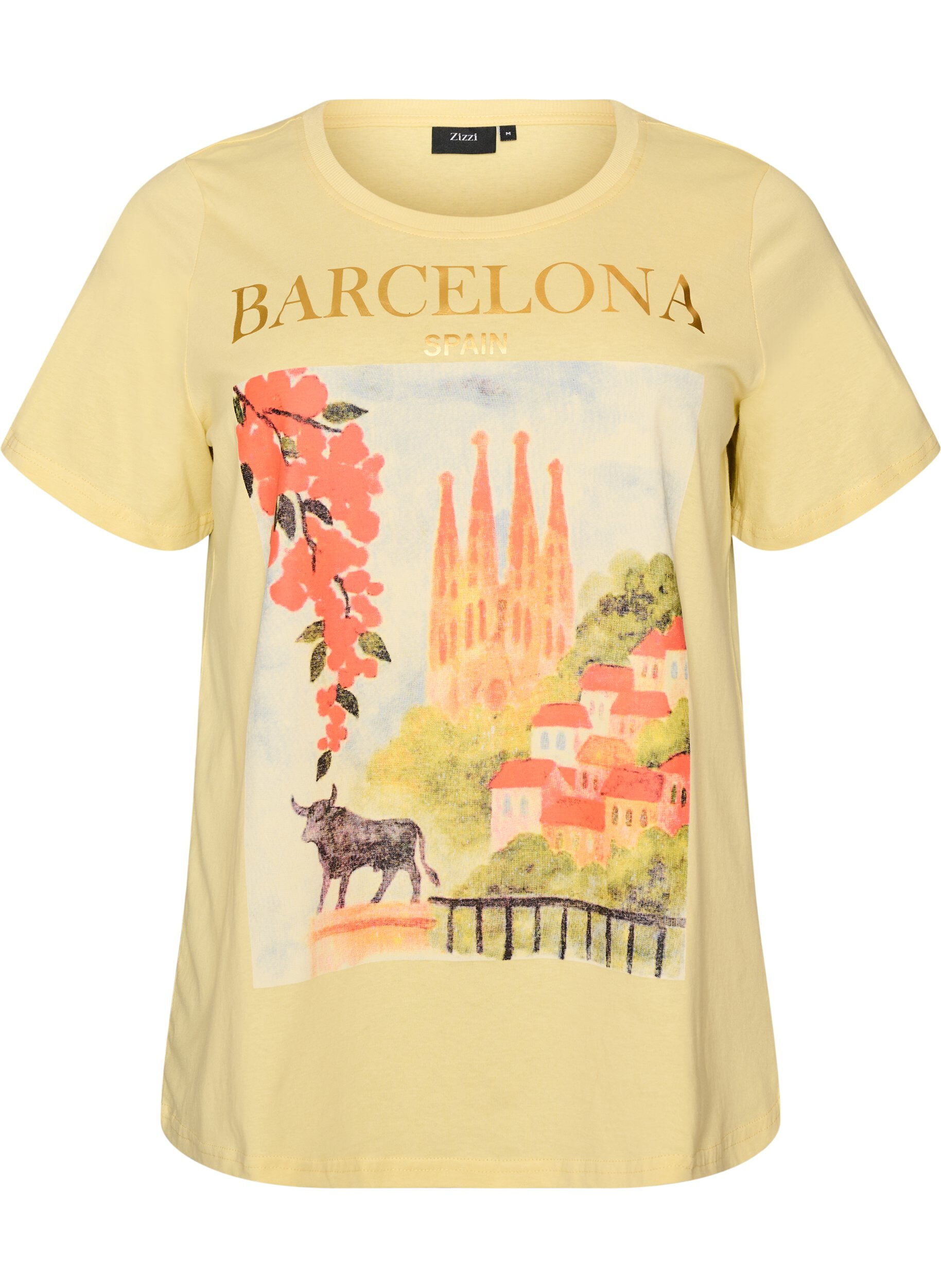 T-shirt aus Baumwolle mit Print
