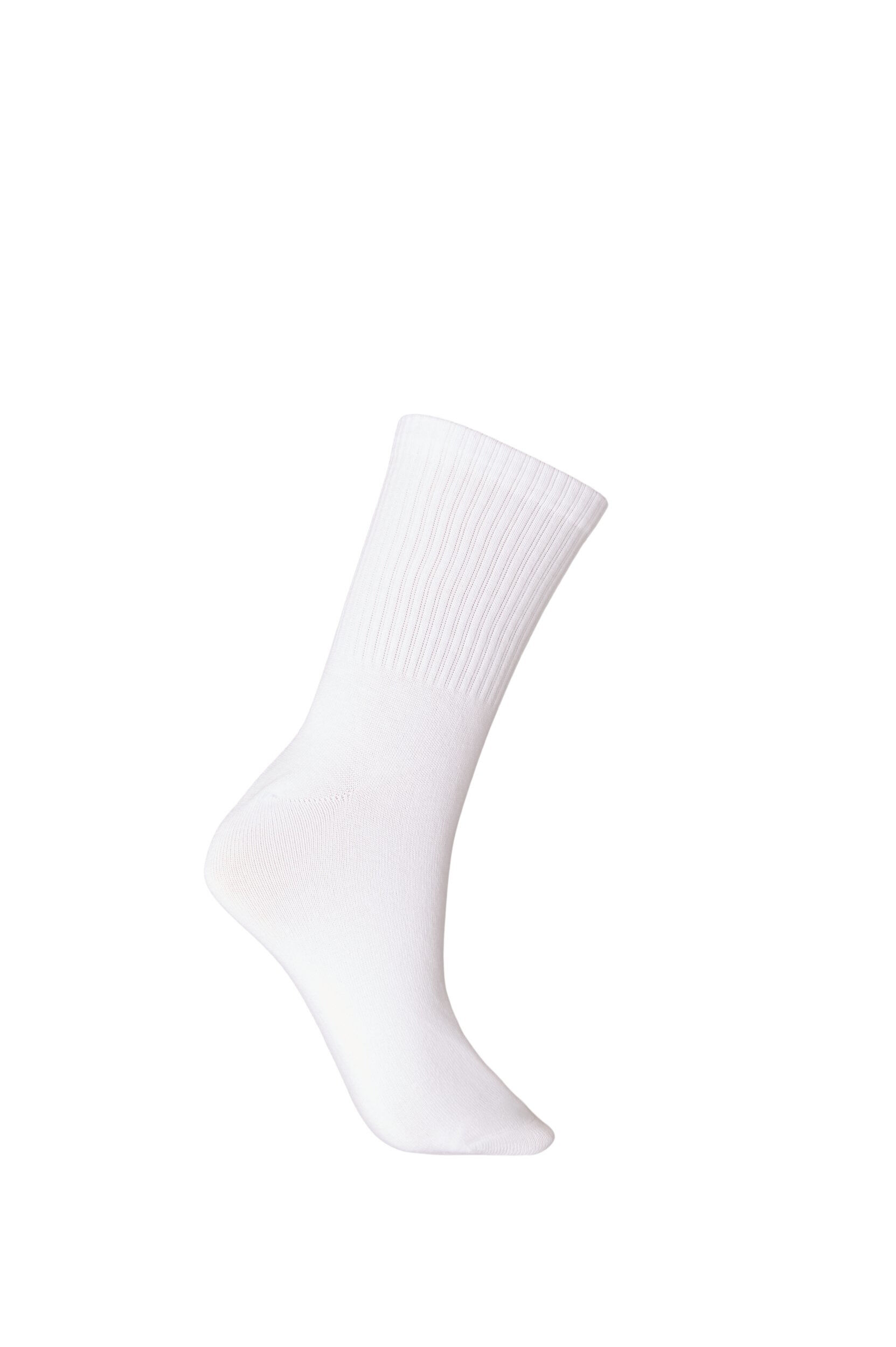 ZizziSocken aus Baumwolle mit Muster, Wei&szlig;, Packshot image number 1