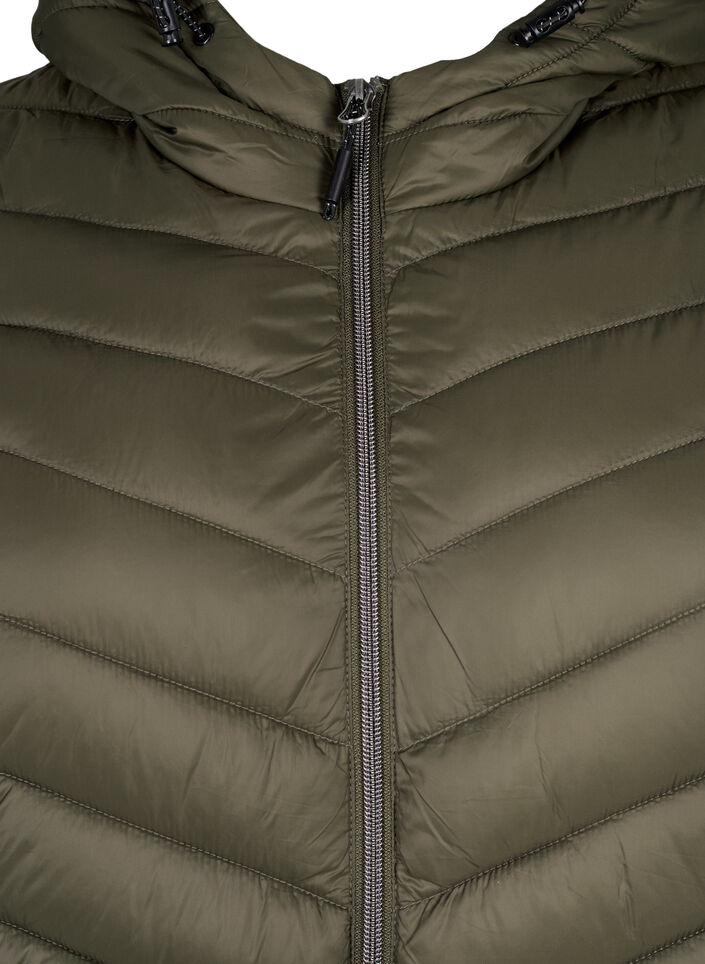 Leichte Jacke mit Kapuze, Gr&uuml;n, Packshot image number 2
