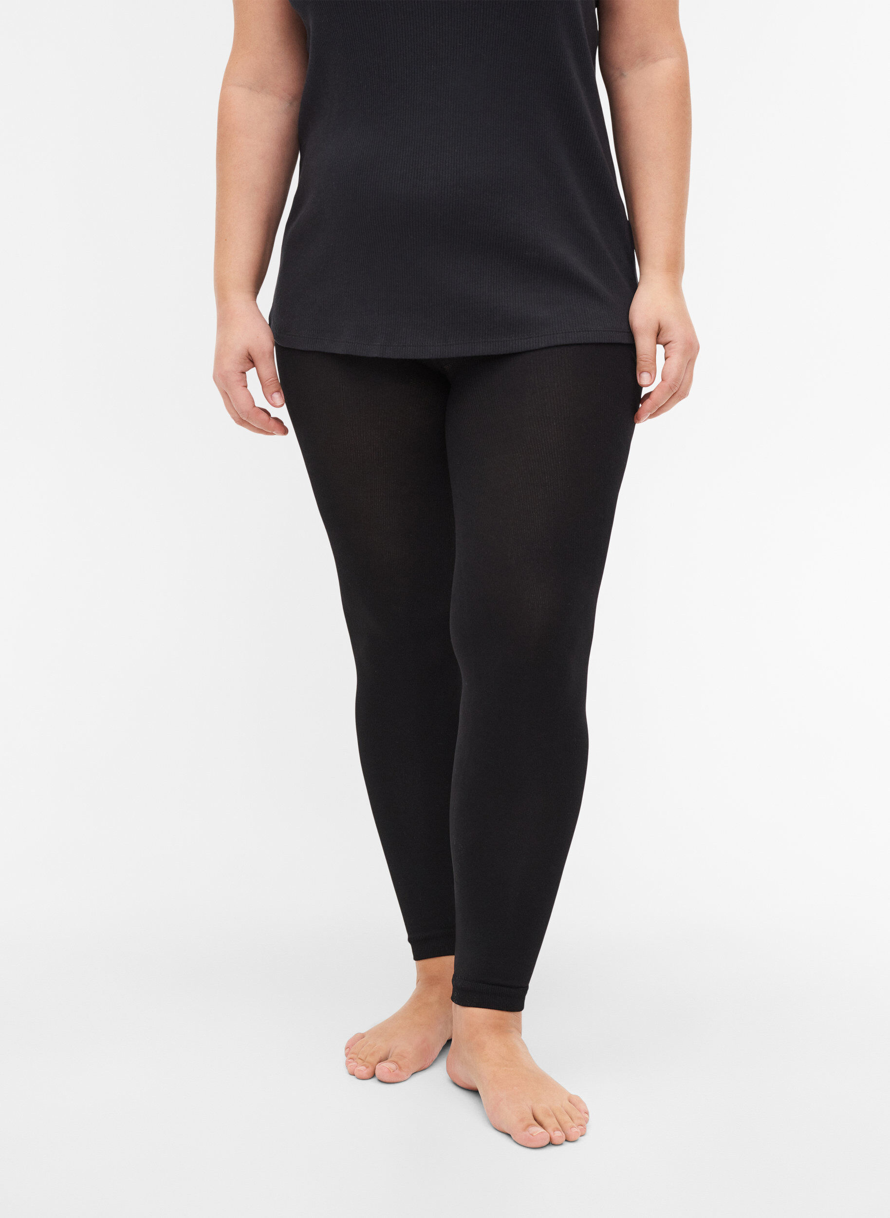 ZizziLeggings in 200 Denier, Schwarz, Model image number 2