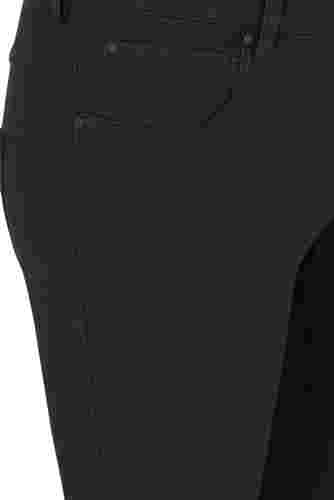 Hochtaillierte Super Slim Amy Jeans, Black, Packshot image number 3