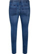 Super-Slim Amy Jeans mit Abnutzungsdetails, Blue Denim, Packshot image number 1