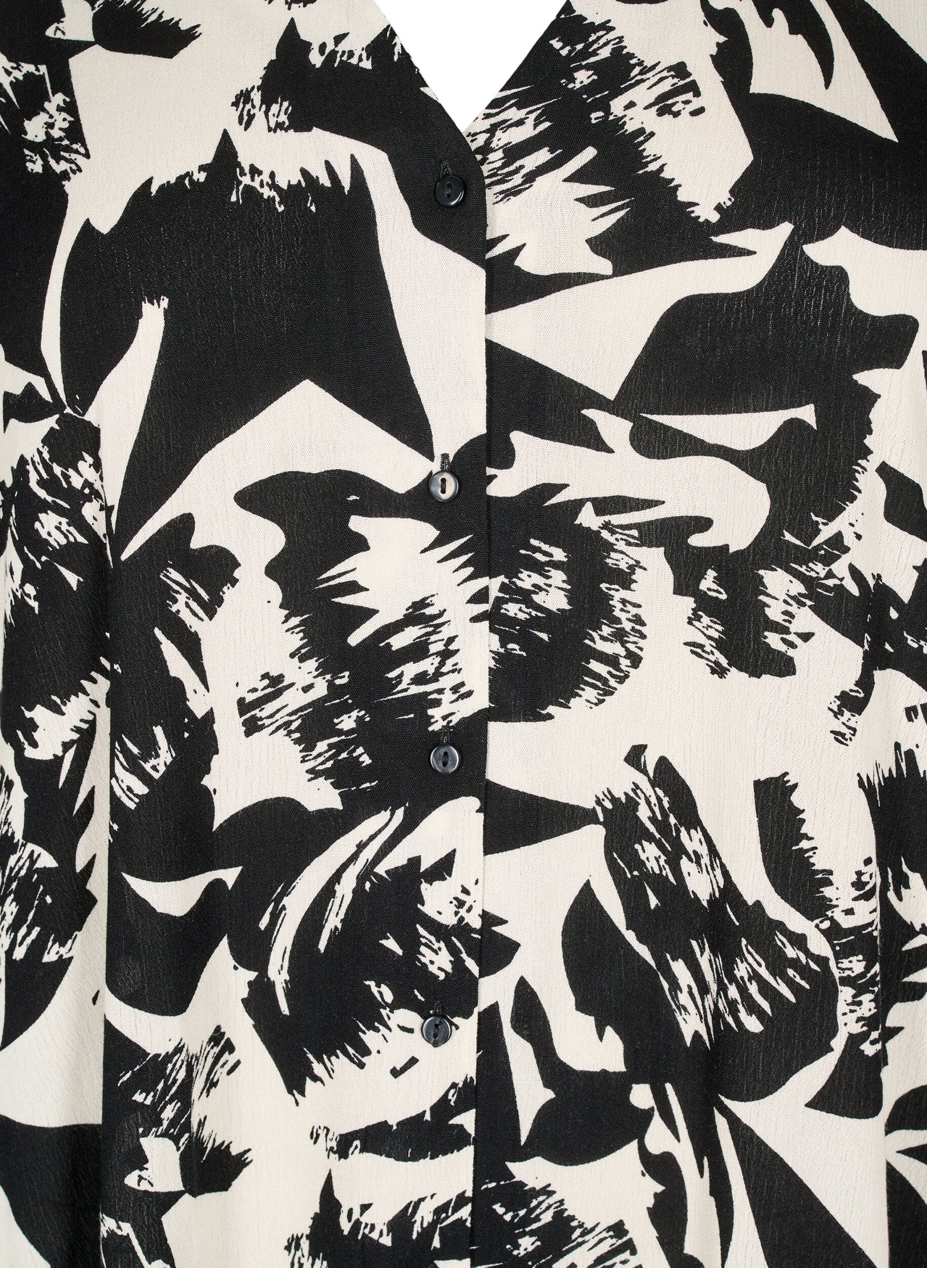 ZizziKaftan-Strandkleid mit Kn&ouml;pfen, Beige, Packshot image number 2