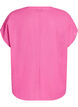 Lockere Bluse mit angeschnittenen &Auml;rmeln, Pink, Packshot image number 1