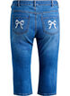 Emily slim fit Denim-Caprihose, Blau, Packshot image number 1