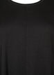 Gestrickte Bluse aus Baumwoll-Viskose-Mischung, Schwarz, Packshot image number 2