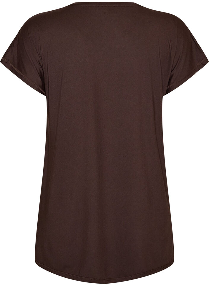 Langes Trainingsshirt, Braun, Packshot image number 1