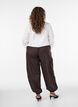 Ballonhose mit Taschen und elastischem Bund, Braun, Model image number 1