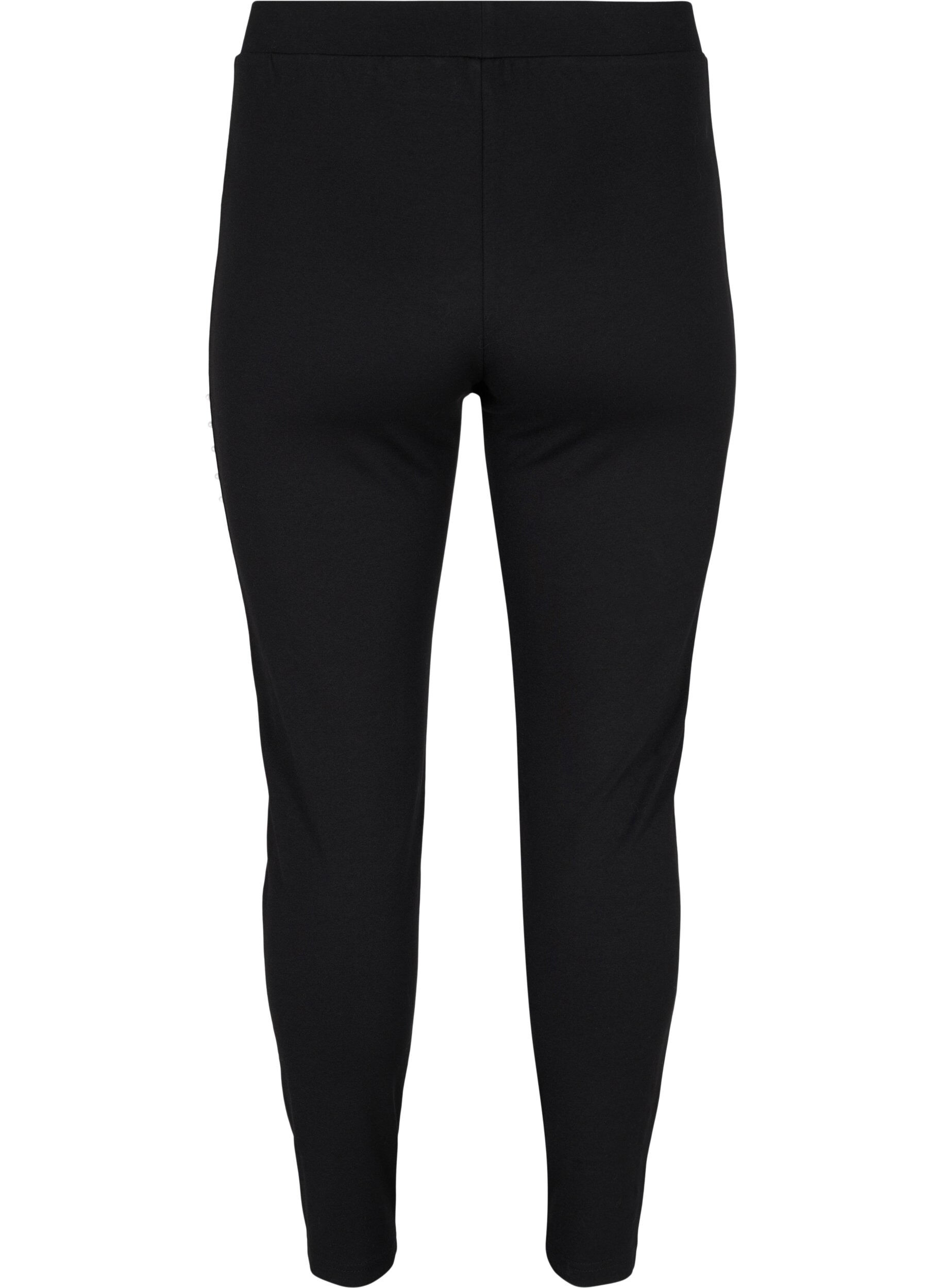 ZizziLeggings mit Perlen, Black, Packshot image number 1