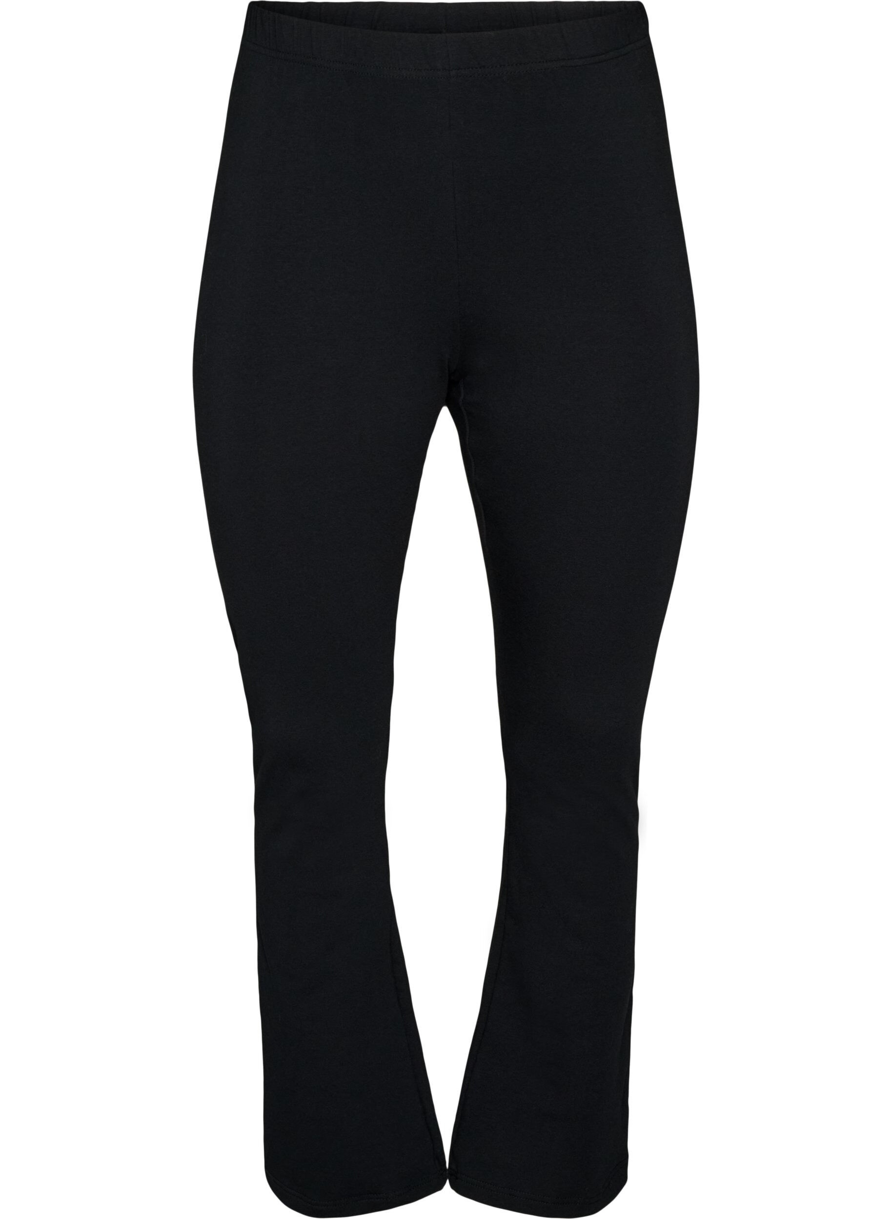 ZizziJerseyhose mit ausgestelltem Bein, Schwarz, Packshot image number 0