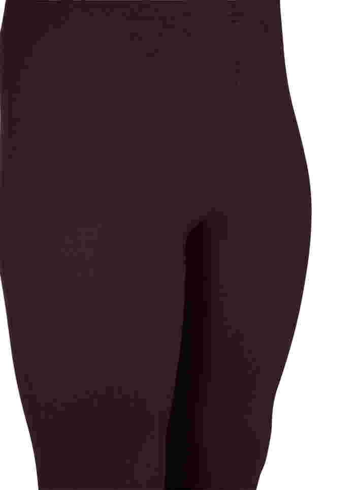 Basic-Leggings aus Viskose, Coffee Bean, Packshot image number 2