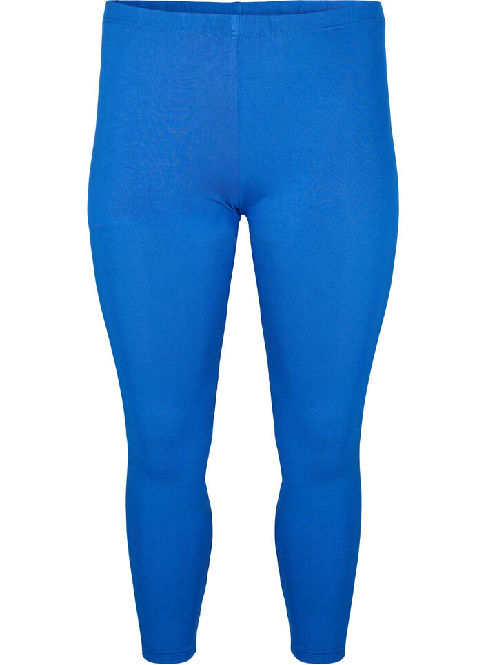 Basic-Leggings aus Viskose, Blau, Packshot image number 0