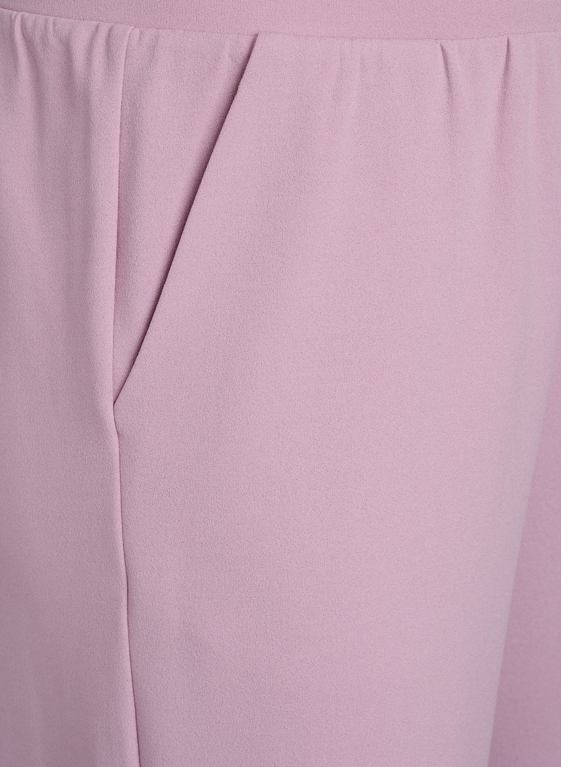 ZizziHochtaillierte Knickerbocker mit lockerem Schnitt, Rot, Packshot image number 2