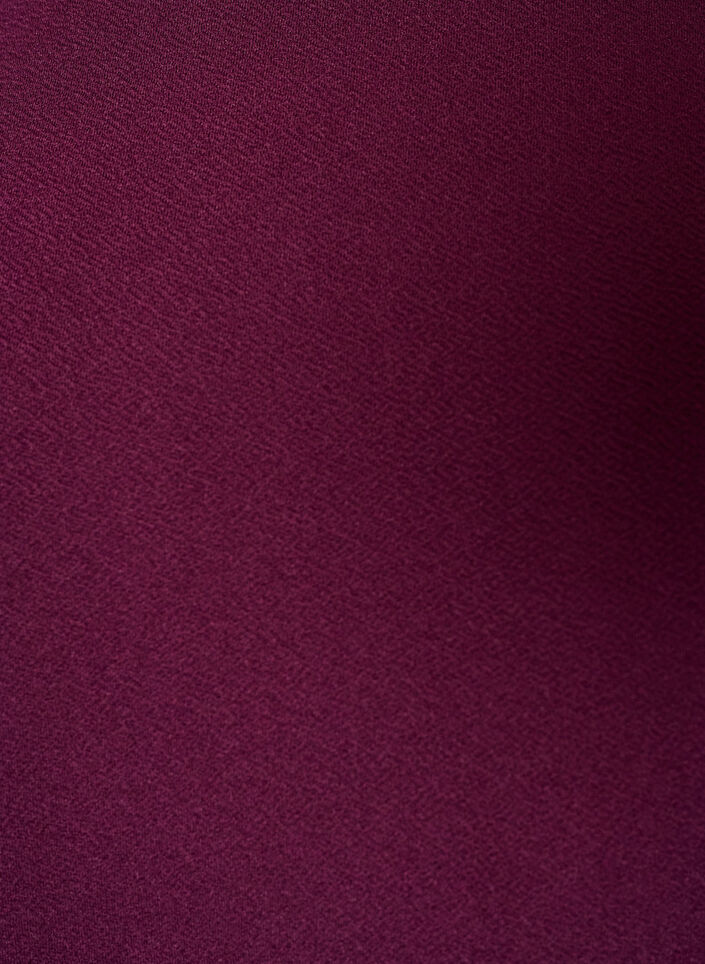 Tunika mit asymmetrischem Spitzenbesatz, Lila, Packshot image number 2