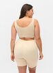 Light Shapewear Shorts mit hoher Taille, Beige, Model image number 1
