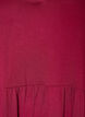 Jerseykleid mit Spitzendetails und mehrlagigem Rock, Rot, Packshot image number 2