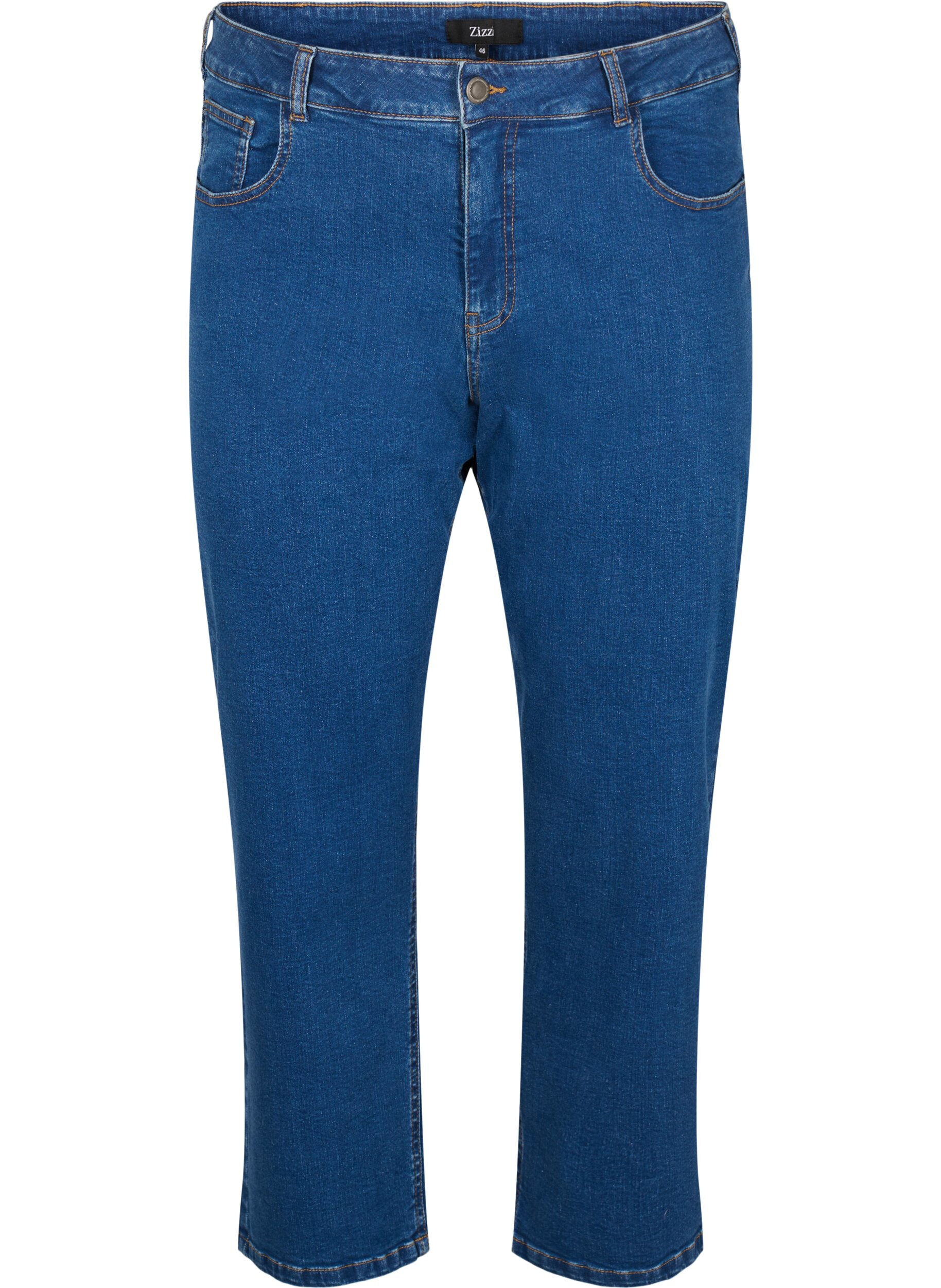 Gek&uuml;rzte Vera Jeans mit geradem Bein