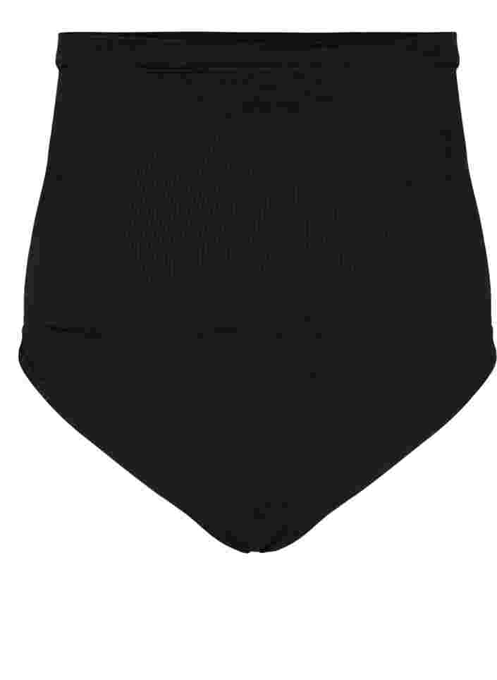 Hochtaillierter Shapewear G-String, Black, Packshot image number 0