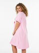 Kurz&auml;rmeliges Nachthemd aus Bio-Baumwolle, Pink, Model image number 2