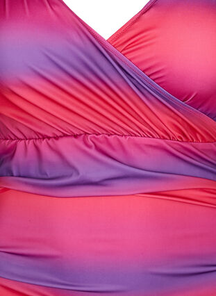 Bedruckter Badeanzug mit weicher Wattierung, Pink Comb, Packshot image number 2