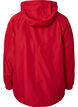 Kurze Jacke mit Kapuze und verstellbarer Saum, Tango Red, Packshot image number 1