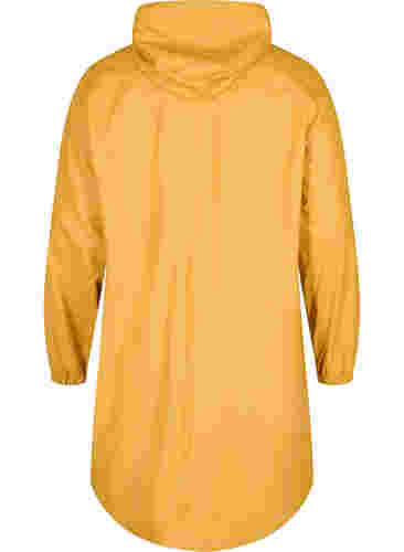 Regenjacke mit Kapuze und Knopfverschluss, Spruce Yellow, Packshot image number 1
