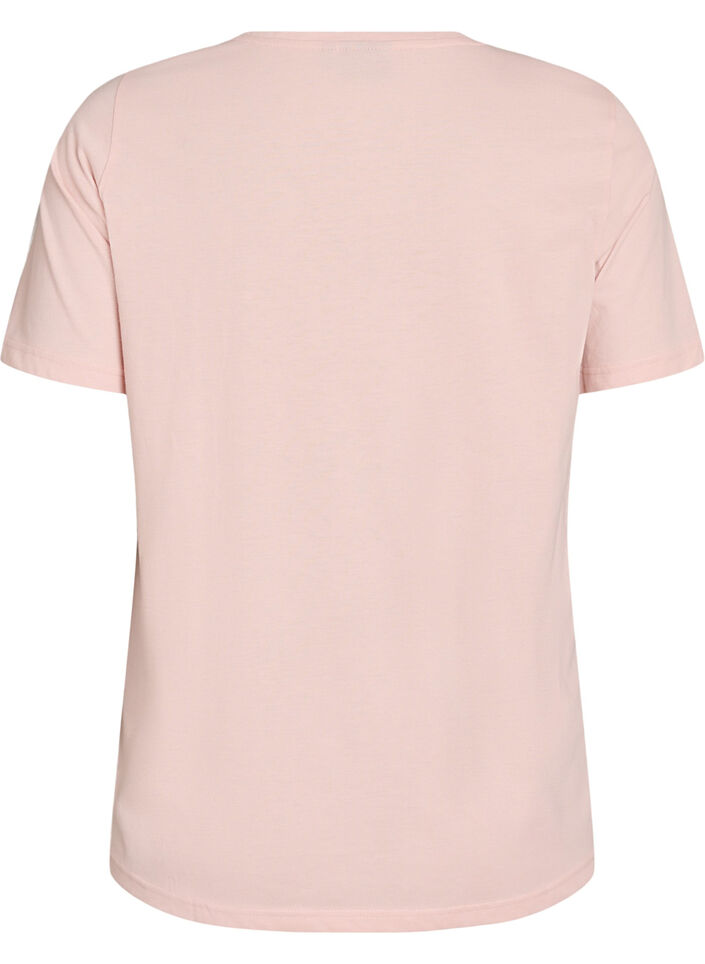 T-Shirt mit Print, Rot, Packshot image number 1