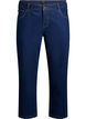 Gek&uuml;rzte Vera Jeans mit geradem Bein, Blau, Packshot image number 0