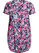 Kurz&auml;rmliges Baumwollkleid mit Print, Blau, Packshot image number 1