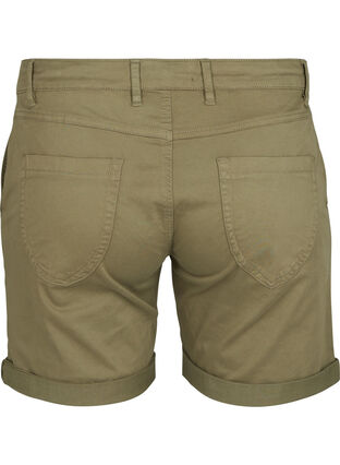 Regular Fit Shorts aus Baumwolle, Tarmac, Packshot image number 1