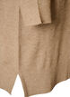 Strickkleid mit Raglan&auml;rmeln und Mittelnaht, Beige, Packshot image number 3