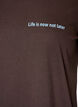 T-Shirt mit Print, Braun, Packshot image number 2