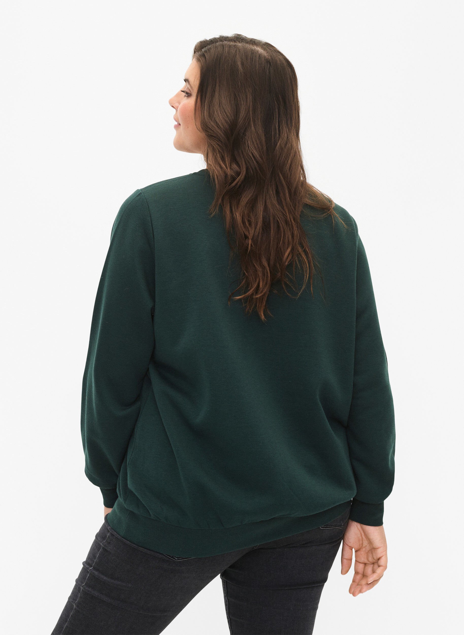 ZizziWeihnachts-Sweatshirt, Scarab SWEATER, Model image number 1