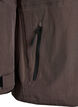 Wasserdichte Winterjacke mit abnehmbarer Kapuze, Braun, Packshot image number 3