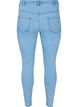 Cropped Amy Jeans mit Reißverschluss, Blau, Packshot image number 1