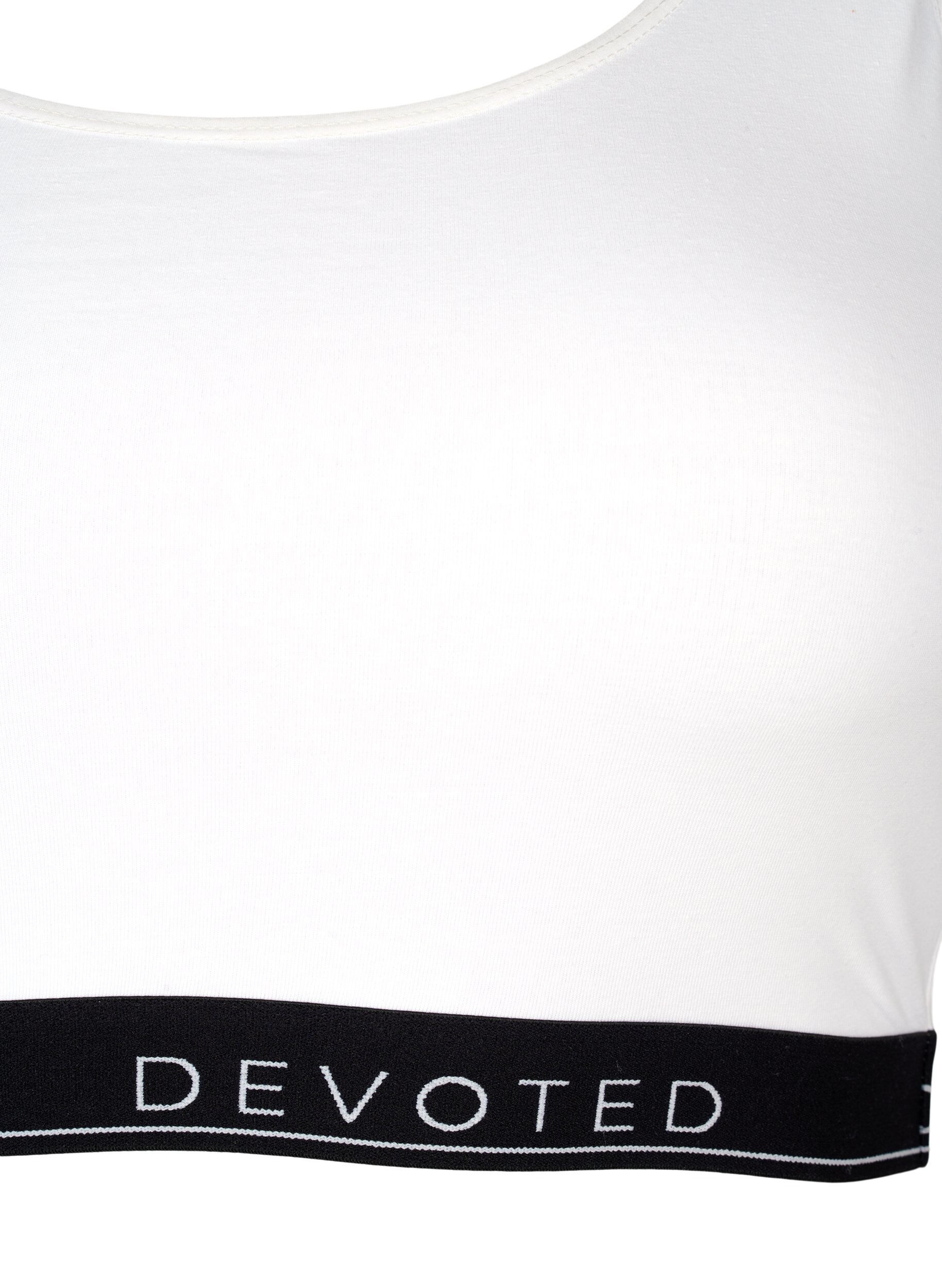 ZizziBH aus Baumwolle mit verstellbaren Tr&auml;gern, Wei&szlig;, Packshot image number 2