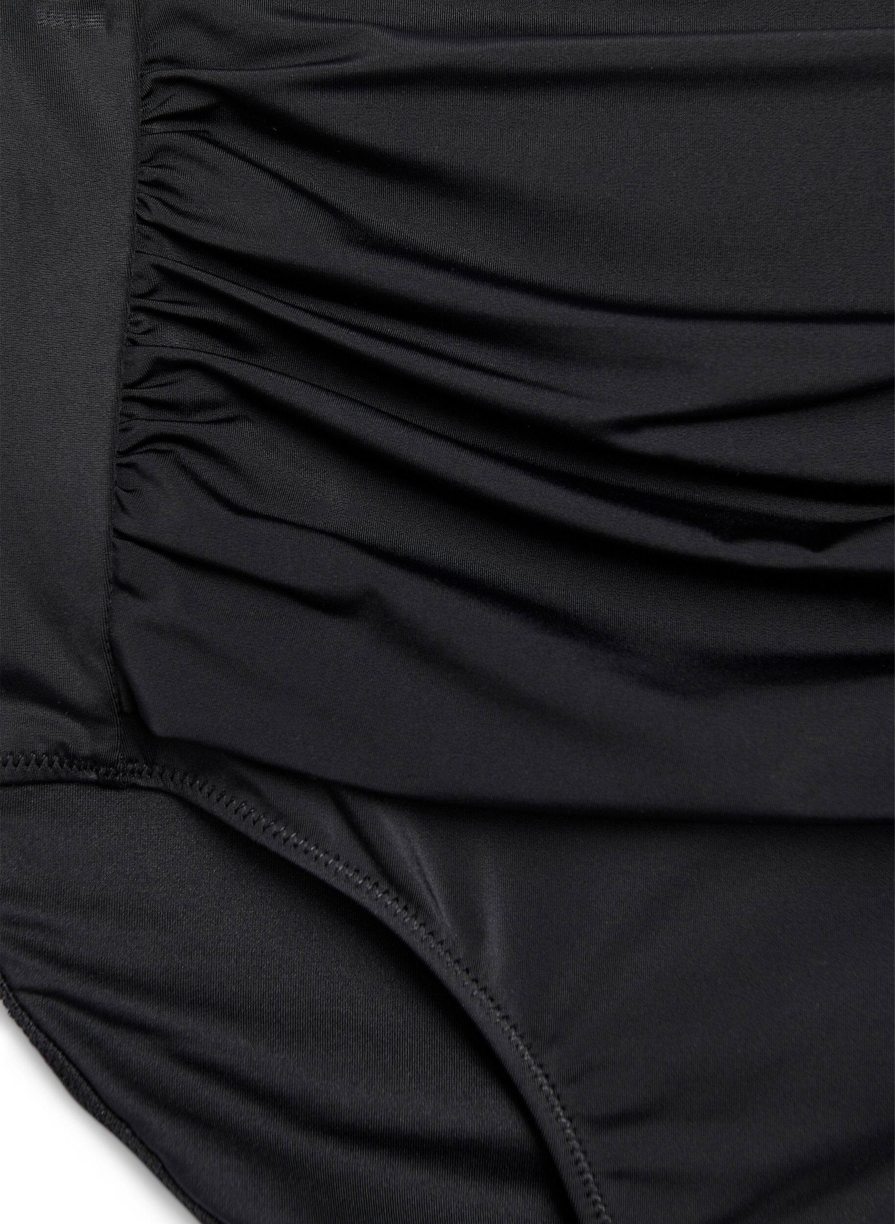 ZizziBikini-Unterteil mit hoher Taille, Schwarz, Packshot image number 2