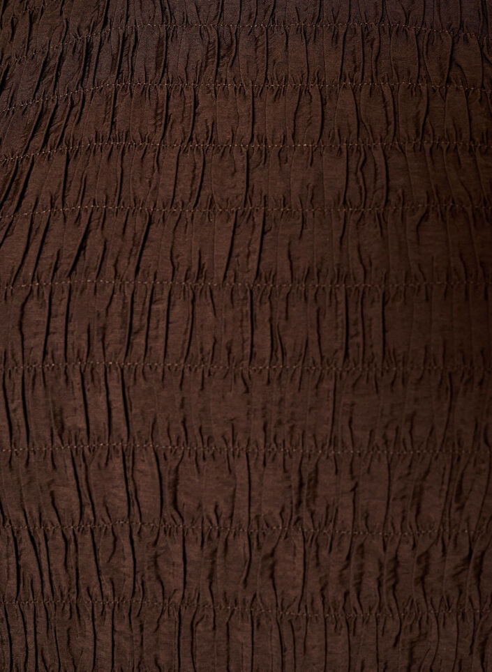 Bluse mit Puff und langen &Auml;rmeln, Braun, Packshot image number 2