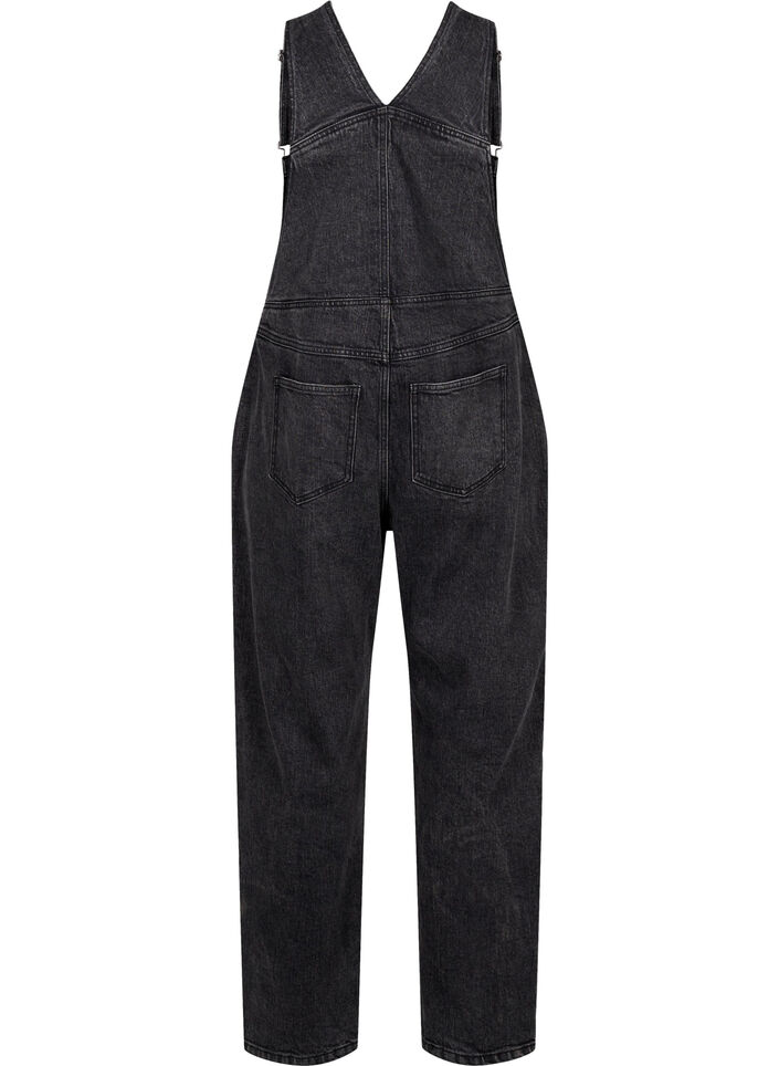 Jeans-Overall, Dark Grey Denim, Packshot image number 1