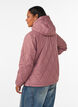 Leicht wattierte Jacke mit Rautensteppung, Rot, Model image number 2