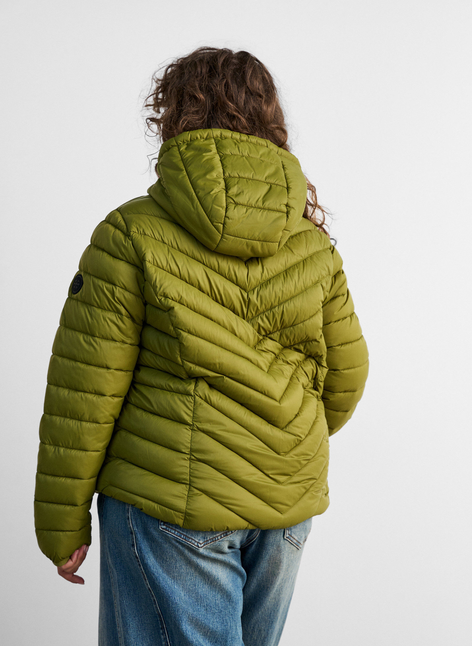ZizziLeichte Kapuzenjacke, Gr&uuml;n, Model image number 2