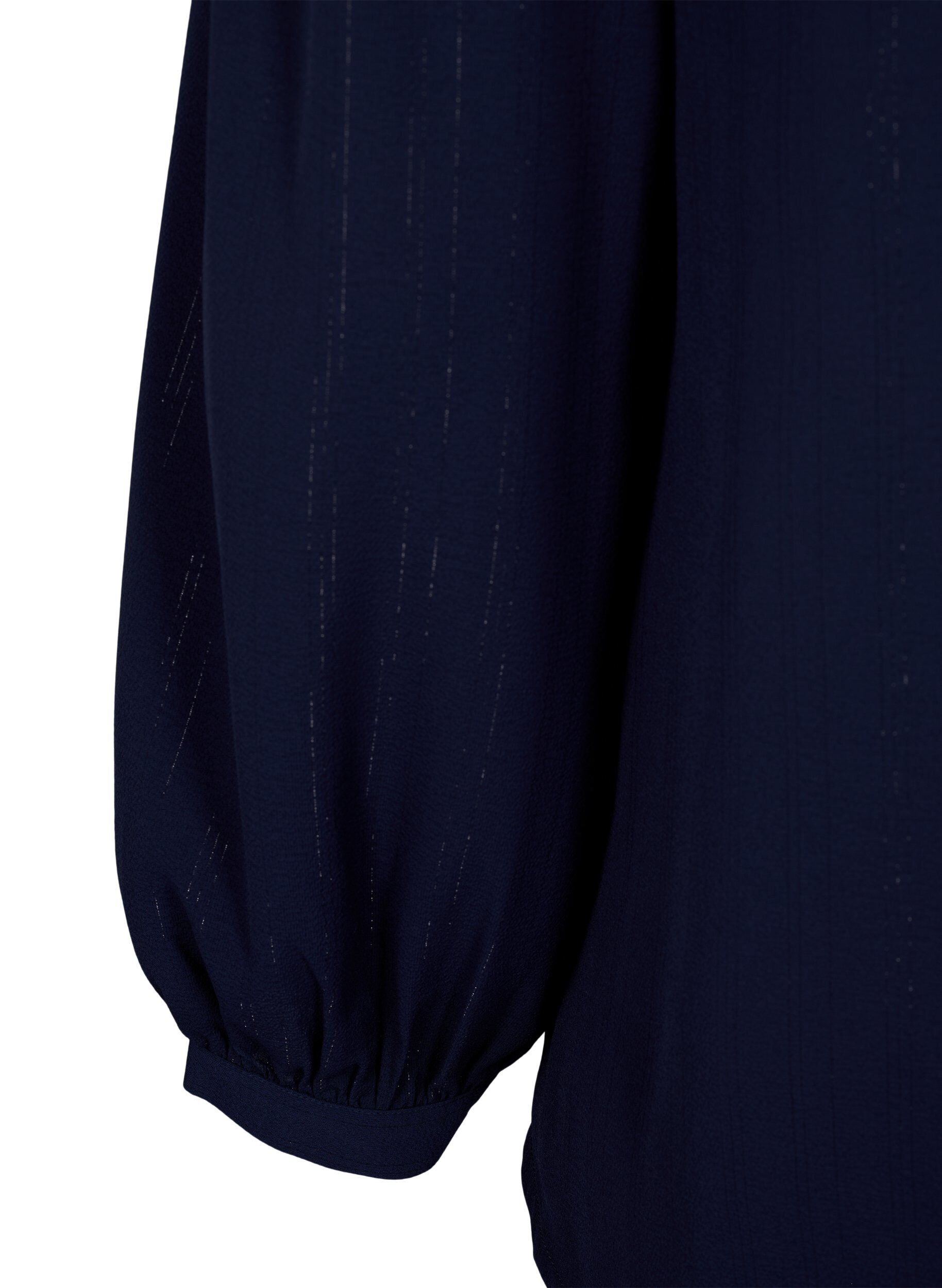 ZizziBluse mit Silberglitzer, Blau, Packshot image number 3