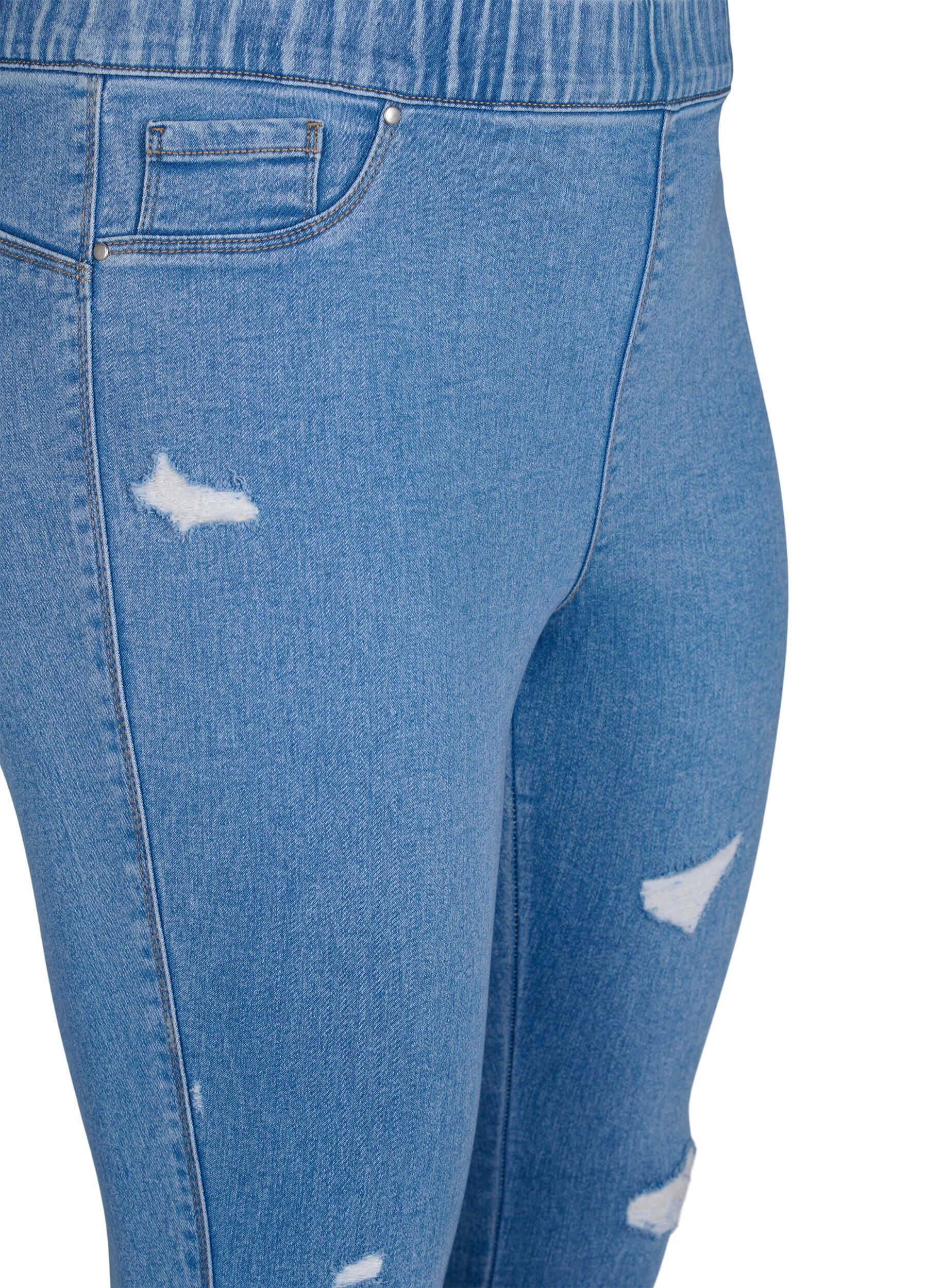 ZizziJeggings mit Rissen, Light Blue, Packshot image number 2