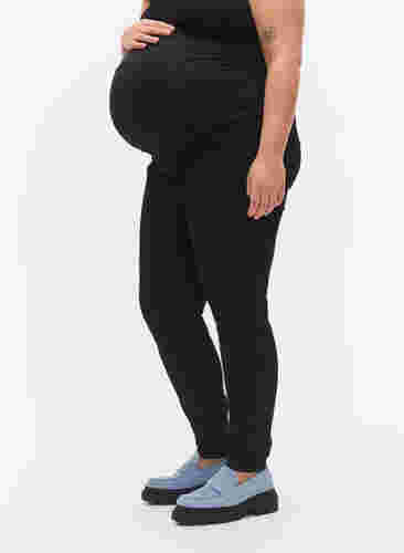 Schwangerschafts-Jeggings mit Taschen hinten, Black, Model image number 2